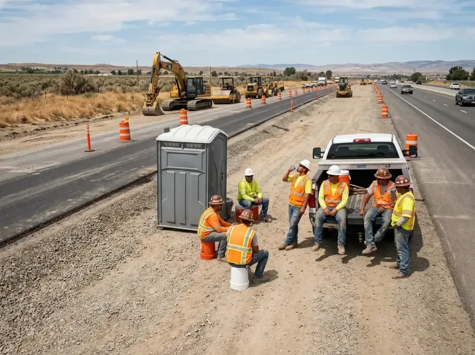 highway-road-construction-crew-007 — frequently asked questions, Porta Potty and Restroom Rentals in Shelbyville, TN